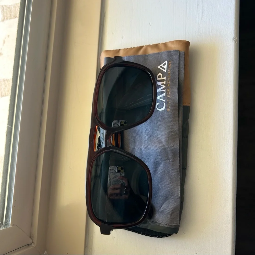 Unisex CAMP Glacier Clay/Walnut Polarized Sunglasses